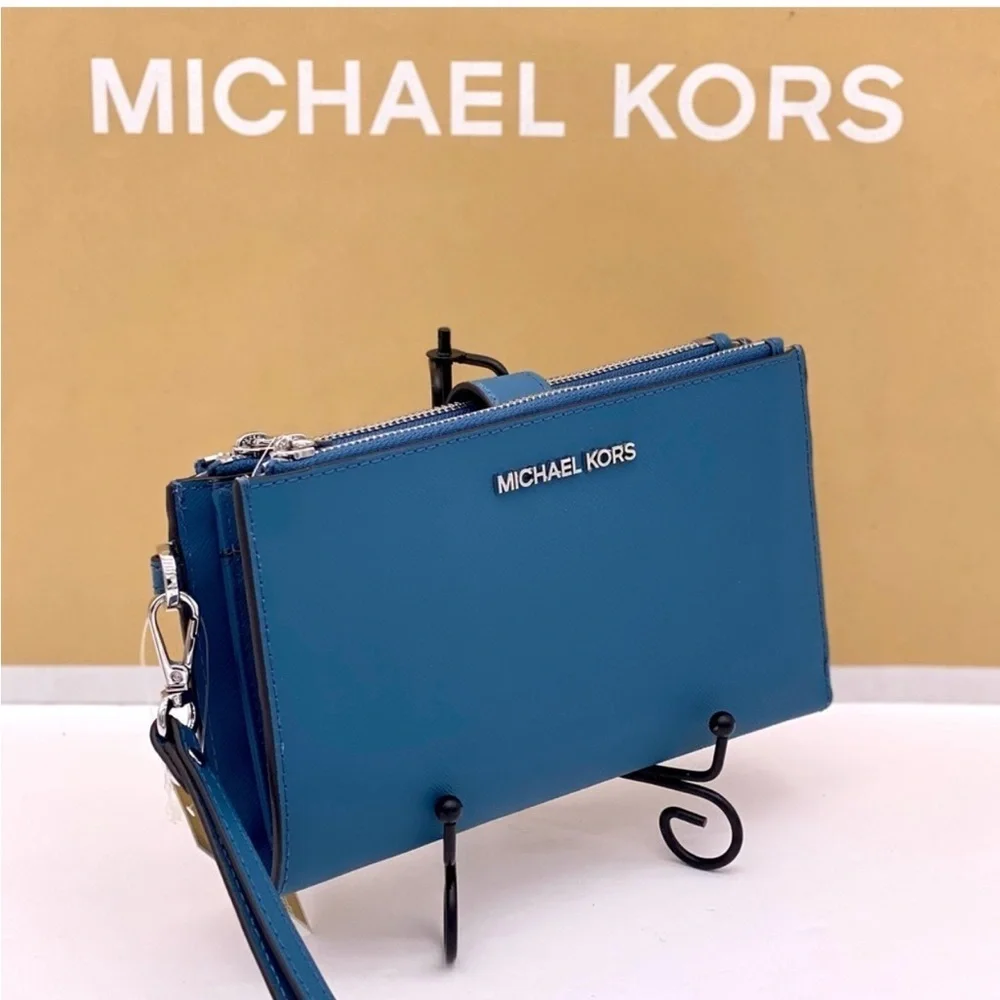 Michael Kors DoubleZip Wallet Wristlet Phone Case